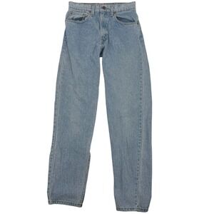 Vintage Levis 550 Relaxed Fit Tapered Leg Jeans Light Wash Made in USA 30x33